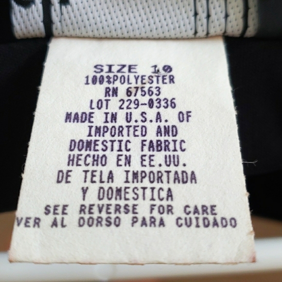 S. L. Fashions • Black Beaded Formal Knee Length Dress • Size 10 - Picture 4 of 6